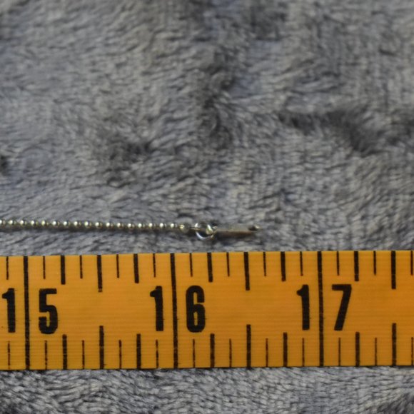 Purple Shell Inlay 18KG Necklace - Picture 6 of 9